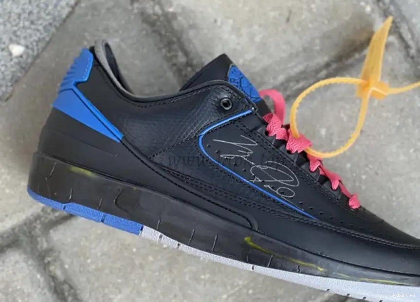 blue x materials Air Jordan ship God Low 2 ready OFF-WHITE retail to PK 0513